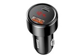 Handys - Anderes Zubehör - Baseus Magic Car Charger USB + USB-C QC 4.0 PD 45W (Black) - CCMLC20C-01