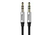Audio Kabel - Baseus Yiven Audio Cable Cable 3.5 male Audio M30 1.5M Silver+ Black - CAM30-CS1