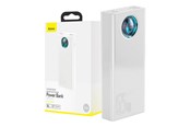 Powerbank (Akku) - Baseus Amblight Digital Display Quick Charge - 30000mAh - 65W - 4xUSB USB-C Powerbank (Akku) - Weiß - 30000 mAh - PPLG000102