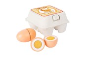Rollenspiele - Small Foot - Wooden Play Food Eggs 9dlg. - 10591