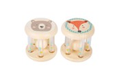Baby Spielzeug - Small Foot - Wooden Rattle Animal Set of 2 - 11885