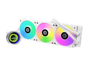 CPU Kühler - Lian Li Galahad II Trinity 360mm White - ARGB - CPU-Wasserkühlung - Max 36 dBA - GA2T36W