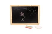 Kreativ-Spiele - Small Foot - Wooden Chalkboard with Colored Crayon - 3497