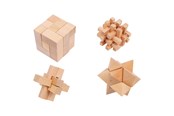 Brettspiele - Small Foot - Wooden Brain Puzzles Set of 4 - 2934