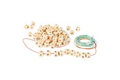 Kreativ-Spiele - Small Foot - Wooden Letter Bead Necklace Making 3 - 7553
