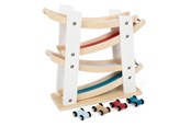 Baby Spielzeug - Small Foot - Wooden Autobahn with 4 Cars - 11873