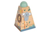 Baby Spielzeug - Small Foot - Stacking tower Safari 6 pcs. - 12320