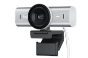 Webcams - Logitech MX BRIO Ultra HD 4K Collaboration and Streaming - Pale Grey - 960-001554