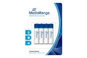 Batterien und Akkus - MediaRange Premium battery - 4 x AAA - Alkaline - MRBAT101