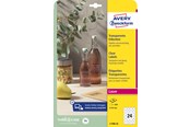 Papier, Fotopapier und Etiketten - Avery Crystal clear labels (-20oC to +80oC) - L7780-25