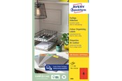 Papier, Fotopapier und Etiketten - Avery Universal labels red - 3456