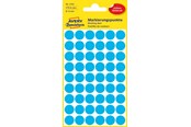Papier, Fotopapier und Etiketten - Avery Colour coding dots permanent blue - 3142