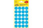 Papier, Fotopapier und Etiketten - Avery Colour coding dots permanent blue - 3005