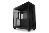 Gehäuse - NZXT H6 Flow Compact Dual Chamber - Matte Black - Gehäuse - Miditower - Schwarz - CC-H61FB-01