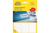 Papier, Fotopapier und Etiketten - Avery Labels for handwriting permanent white - 3329