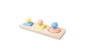 Baby Spielzeug - Hape Montessori Multiple-Shape Puzzle - 87-0072