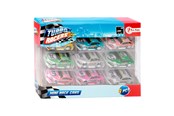 Spielzeugauto - Toi-Toys Turbo Racers Mini Rally Pull Back Cars 9pcs. - 27532A