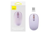 Maus - Baseus Wireless mouse F01B Tri-mode 2.4G BT 5.0 1600 DPI (purple) - (Lila) - B01055503513-00