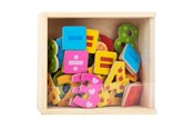 Kreativ-Spiele - Small Foot - Wooden Magnetic Numbers Color. 37pcs. - 10731
