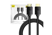 Display Kabel - Baseus High Definition Series HDMI 2.1 cable 8K 60Hz 3D HDR 48Gbps 2m (black) - CAKGQ-K01