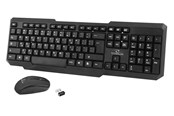 Tastaturen - Esperanza Titanum Memphis - Tastatur & Maus Set - Englisch (US) - Schwarz - TK108