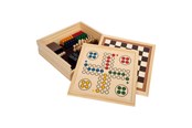 Brettspiele - Small Foot - Wooden Games 7 Classics in Storage Box - 12322