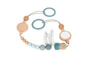 Baby Spielzeug - Small Foot - Wooden Pram Chain Seacoast - 12394