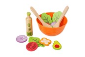 Rollenspiele - Small Foot - Wooden Play Food Salad Play Set 15 p - 11476