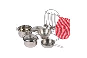 Rollenspiele - Small Foot - Metal Kids Cookware Set 13dlg. - 8968