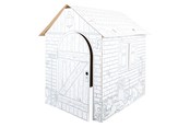 Kreativ-Spiele - Small Foot - Cardboard Playhouse Farm 87x71x88cm - 10015