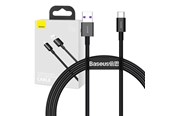 USB Kabel - Baseus Superior Series Cable USB to USB-C 66W 1m (black) - CATYS-01