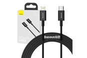 USB Kabel - Baseus Superior Series Cable USB-C to Lightning 20W PD 2m (black) - CATLYS-C01