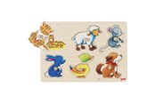 Puzzle - Goki Background puzzle mother and baby Holz - 57929