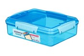 Küchenzubehör - Sistema Snack Attack Duo Lunch 975ml - Blue - 41482