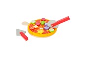 Rollenspiele - Small Foot - Wooden Cut and Play Food Pizza Set 21dlg. - 11063