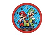 Merchandise - Peers Hardy - Mario Brothers Red & Blue - Wanduhr - 5018479116974