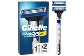Rasierausstattung - Gillette Mach3 Turbo 3D Razor handle + 2 blades - 7702018514472