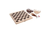 Brettspiele - Small Foot - Wooden Classic Games 3in1 in Box - 3453