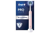 Elektrische Zahnbürsten - Oral-B Elektrische Zahnbürste Pro1 Pink + Extra Brush Head - 8006540771501