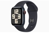 Smartwatches, Pulsuhren, Sportuhren & Schrittzähler - Apple Watch SE (2023) GPS + Cellular 40mm - Midnight Aluminium Case with Midnight Sport Band - S/M - MRG73DH/A