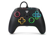 Gaming Zubehör - PowerA Kabelgebundener Advantage-Controller für Xbox Series X|S mit Lumectra - Schwarz - Wired Controller - Microsoft Xbox One - XBGP0140-01