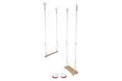 Spiele im Freien - Small Foot - Wooden Swing Set 3in1 - 11908