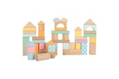 Baby Spielzeug - Small Foot - Wooden Building Blocks Pastel 50dlg. - 11722