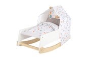 Puppen & Zubehör - Small Foot - Wooden Swing Doll Bed Little Button - 11813