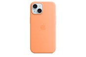 Handys - Cover & Cases - Apple iPhone 15 Silicone Case with MagSafe - Orange Sorbet - MT0W3ZM/A