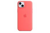 Handys - Cover & Cases - Apple iPhone 15 Plus Silicone Case with MagSafe - Guava - MT163ZM/A