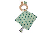 Babypflege - Eichhorn Baby HIPP Wooden Teether with Cuddle Cloth - 100005871