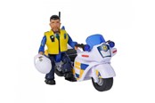Spielzeugauto - Simba Fireman Sam Police Motorbike incl. Figurine 7.5cm - 109251092038