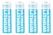 Batterien und Akkus - Deltaco AA (4-Pack) - ULT-R6LI-4P