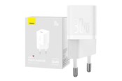 Handys - Adapter und Ladegeräte - Baseus Mini wall charger GaN5 30W (white) - CCGN070502